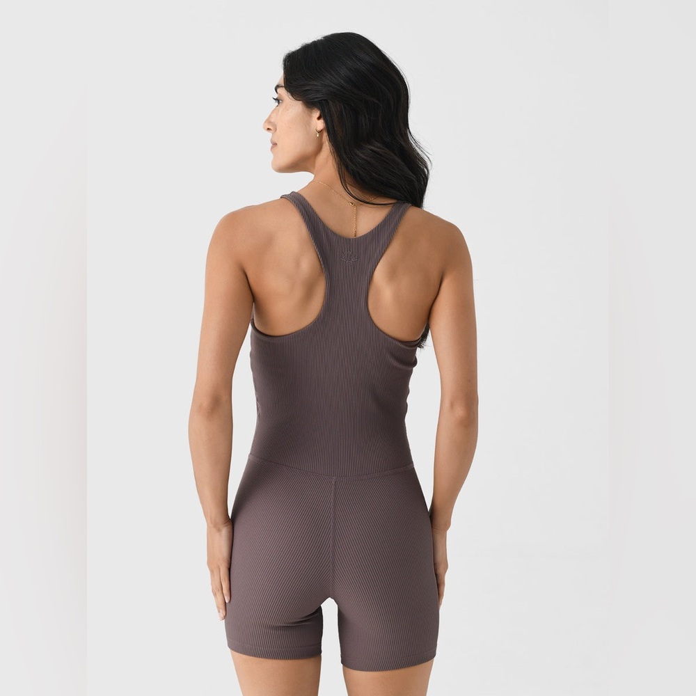 Beyond Yoga Routine Ribbed Biker Jumpsuit Size XS - Picture 10 of 10